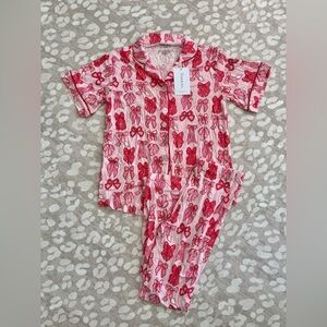 In My Jammers girls 9/10 luxe Valentine’s Day pajamas